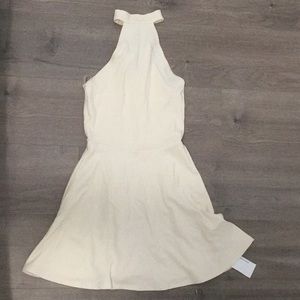 White American apparel halter open back dress